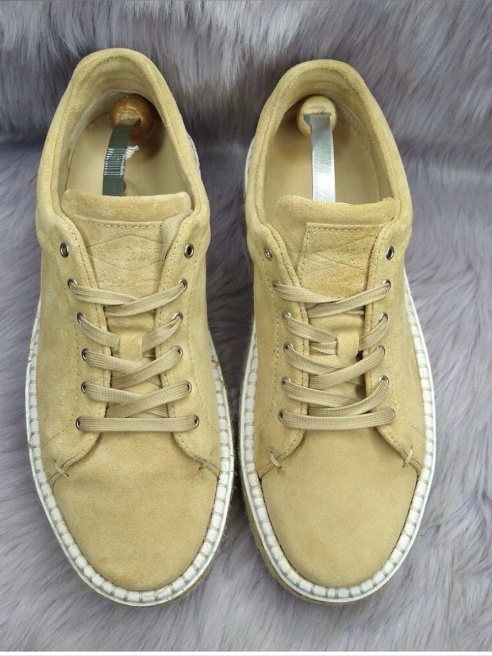 Rag and Bone Tan Suede Casual Sneakers 7.5 seize